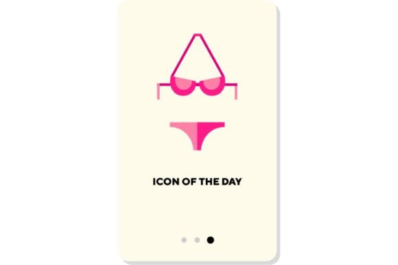 Strategic Visual Communication: Leveraging Underwear Flat Icon Bra Appearance Clo for Brand Clarity