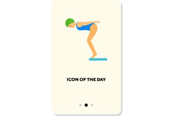 The Strategic Value of the Swimming Flat Icon: Elevating Water Ski Jumping in Digital Design